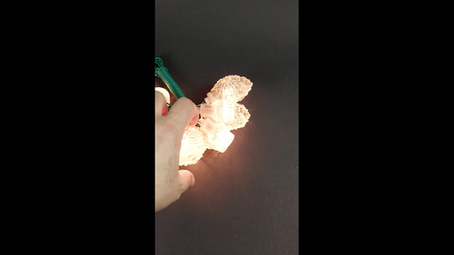 Soviet garland. Christmas Lights from USSR "Светильник-3" - Video 1 of 1