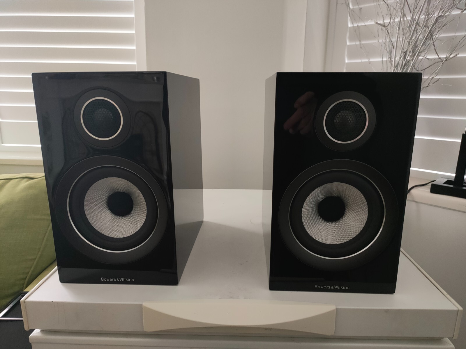 Bowers and Wilkins 707 S2 standmount speakers Gloss black eBay