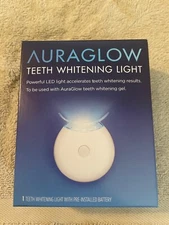 NIB Factory Sealed Auraglow Teeth Whitening Accelerator Light