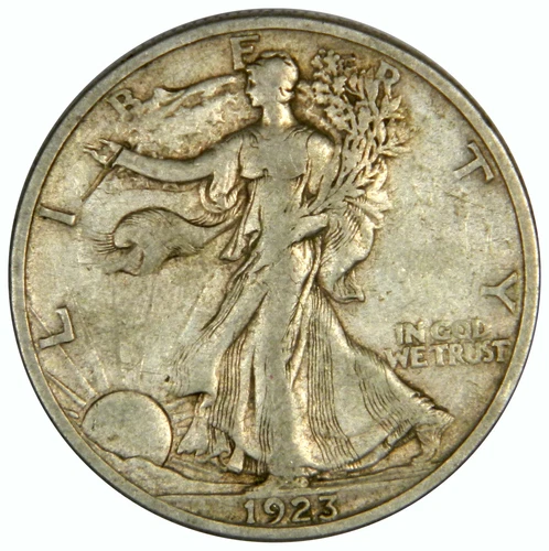1923-S WALKING LIBERTY HALF DOLLAR ~ ORIGINAL SURFACES XF+ PRICED RIGHT! INV#3