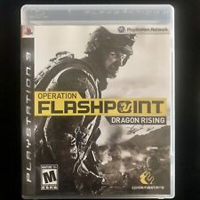 Operation Flashpoint Dragon Rising PlayStation 3 PS3 Game Complete CIB