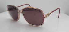 Vintage Silhouette M1766 Burgundy Oval Sunglasses Austria FRAMES ONLY