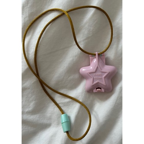 Polly Pocket Star Locket Necklace Vintage 90s Toy Mini Playset - Picture 2 of 3