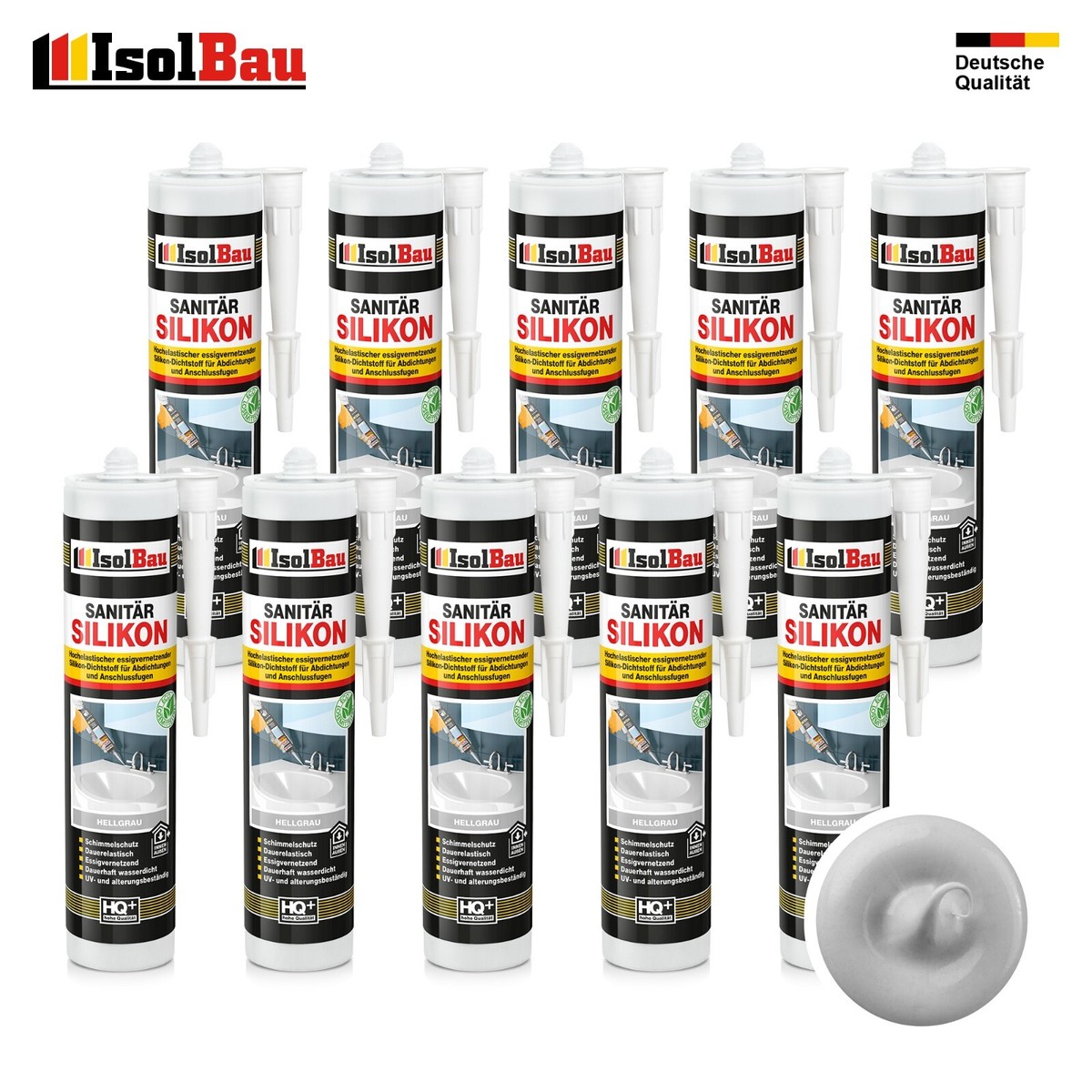 Lugato Bau-Silikon Rehbraun: Super Dicht für Bad & Küche