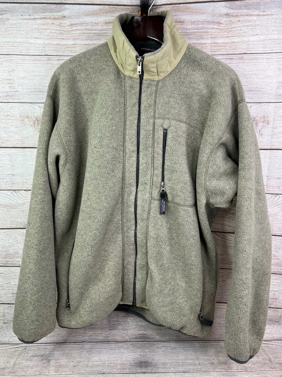 Vintage 90s Patagonia Sty 25410 Synchilla Fleece Jacket Men's Large Made In  USA