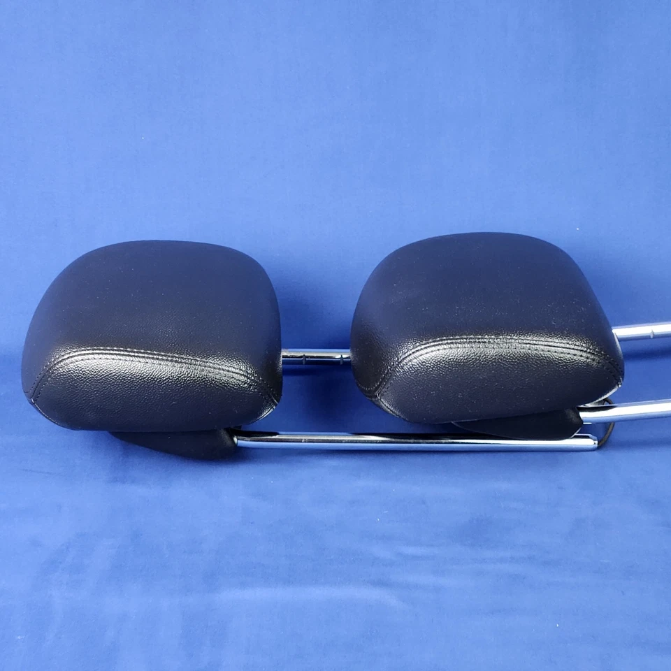 🏅 11-18 DODGE CARAVAN CHRYSLER TOWN COUNTRY REPOSACABEZAS ACTIVO DELANTERO CUERO NEGRO Foto 3 de 4