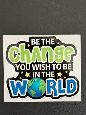 DECAL STICKER MOTIVATIONAL POSITIVE ATTITUDE MOTIVATE