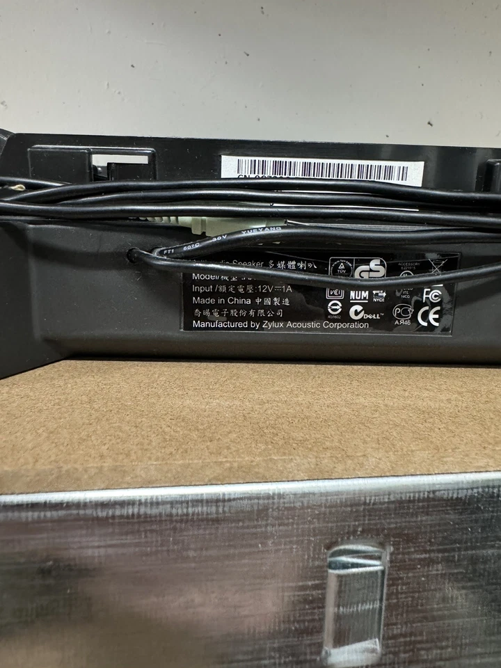 Dell Multimedia Speaker AX510 0C729C Loudspeakers Soundbar Monitors U2410 P2211H - Image 3 of 4