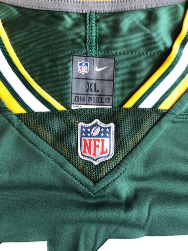 Nike Men's On Field Jordan Love #10 Green Bay Packers Green Jersey Size XL - Picture 3 of 5