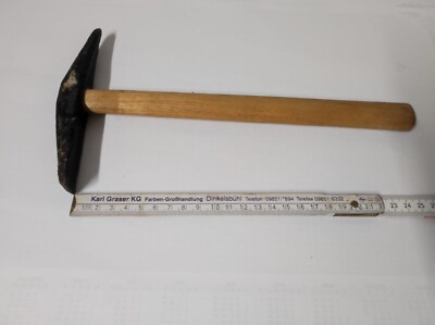 Schlackenhammer mit Holzstiel Gesamtgewicht 315 g