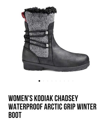 Kodiak Women's Winter Boots Kodiak Chadsey Black Muddy River