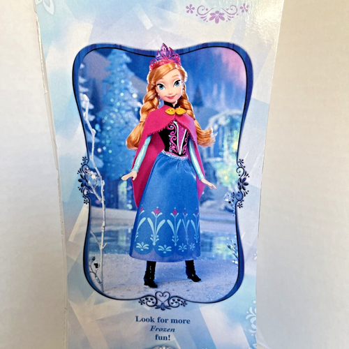 Muñeca Disney Frozen Anna of Arendelle 2013 Mattel en paquete - Imagen 5 de 5