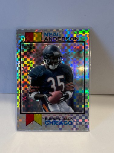 Neal Anderson #1973-6 2023 Topps Composite 1973 Chrome card