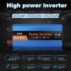 600W/2000W/2600W Car Power Inverter Converter DC 12V to 220V Modified Sine Wave
