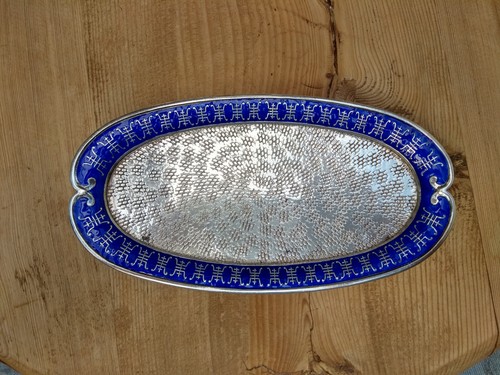 Cloisonne Emaille Enten Paar, zusätzliche Mini Enten, 99 Silber, Süd-Korea - Bild 15 von 24