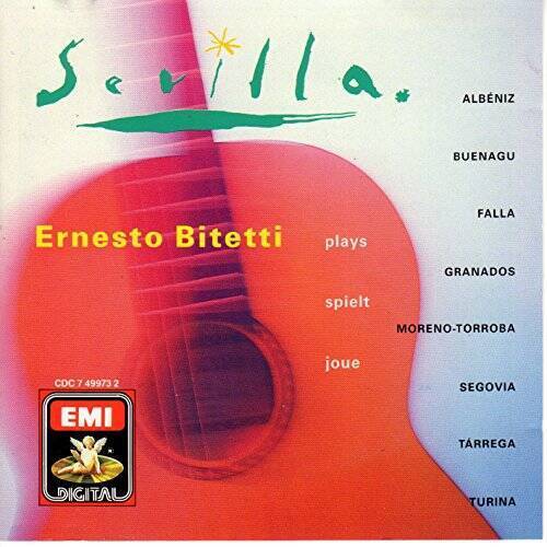 Sevilla  Spanish Guitar Recital - Audio CD By Ernesto Bitetti - VERY GOOD