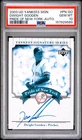 2003 UD Yankees Signature Series Dwight Doc Gooden AUTO PSA 10 GEM MINT *9589