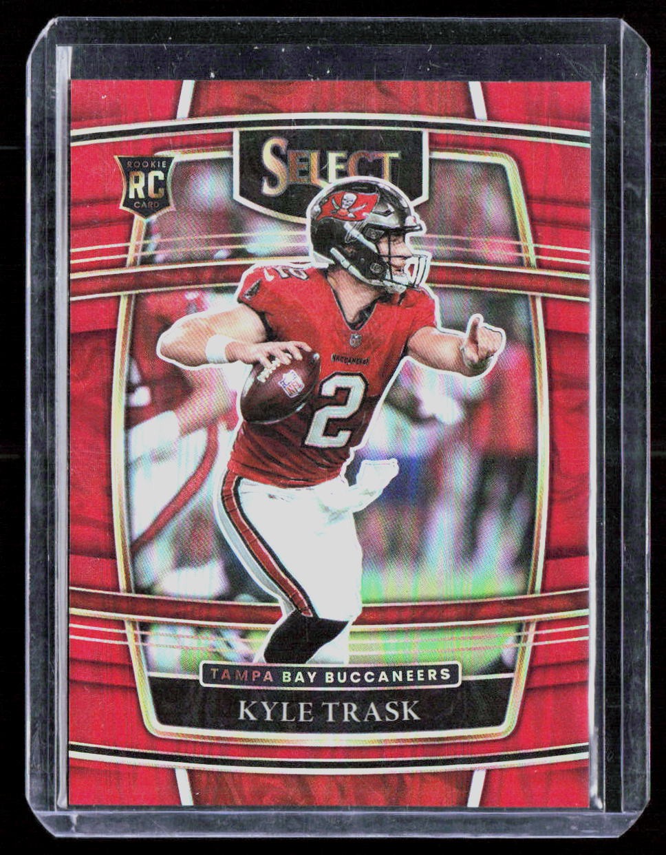 2021 Panini Select #63 Kyle Trask Red Prizm #/99