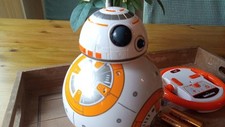 BB8 planet boy remote control robot 2:4 GHZ with music sound 360' rolling ball