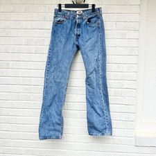 Vintage Levi  s 501 Light Wash Denim Straight Leg Jeans