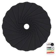 Amrules Iron On Patches, 20 Pieces 3.7 x 4.9 4.9"x3.7"-20PCS, Denim Black