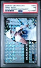 Drake Maye RC 2023 Wild Card QB1 On The Clock White Mosaics Platinum 1/1 PSA 7