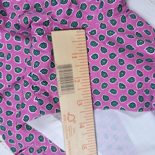 Pantalones Cortos Chinos Deportivos Ralph Lauren Para Mujer Talla 6 Rosa Verde Floral Forrado Algodón - Imagen 5 de 6