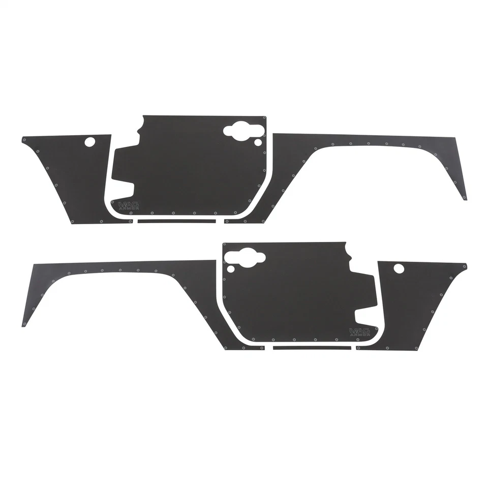 Smittybilt 76992 Mag-Armor Magnetic Trail Skins para 07-18 Wrangler (JK) Foto 4 de 4