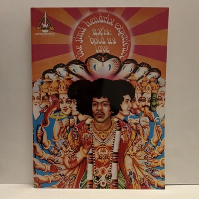 The Jimi Hendrix Experience Axis Bold As Love Rock Guitar Song Book Hal Leonard
