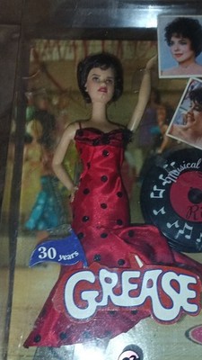 Barbie Collector Rizzo Grease 30 Years Pink Label Fashion Doll in Red Dress  | eBay