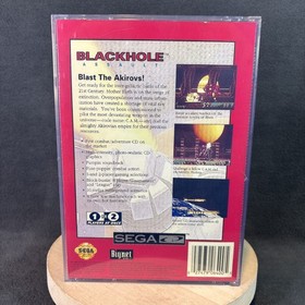 SEGA CD - BlackHole Assault - Game, Manual, & Reprint Art - Refurbished, VG