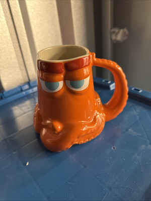 Disney Pixar Finding Dory Hank the Octopus 16 oz Orange Coffee Cup Mug 3D Design