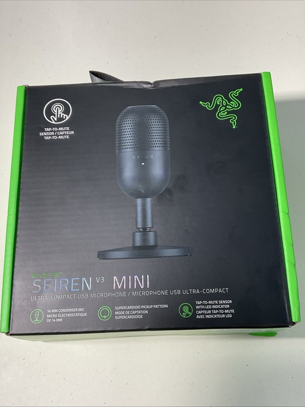Razer Seiren V3 Mini Ultra-Compact USB Microphone