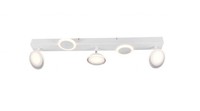 Brilliant Lampe, Meriza Led Spotbalken 3Flg Weiß, 3X Led Integriert, 7.3W Led In