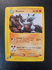 Rhydon 29/144 Non-Holo Skyridge e-series WOTC Pokemon Card  on eBay
