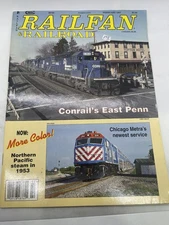 Railfan & Railroad Magazine February 1997 Issue 48760 Conrail East Penn
