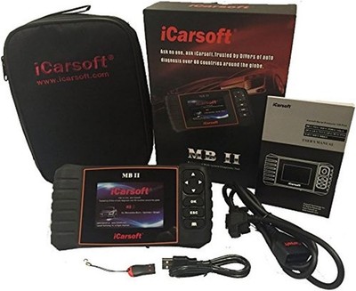 iCarsoft MB II Multi-system Diagnostic Tool | 4-inch Display