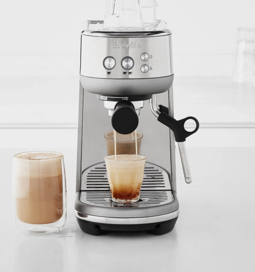 Breville Bambino Compact Espresso Machine BES450BSS Stainless Steel