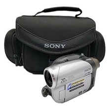 Sony Handycam DCR-DVD92 Digital Video Camera Untested with Case No Charger