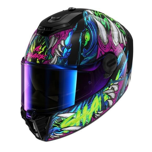 Shark Spartan RS Shaytan casque intégral avec écran solaire interne anti-rayures