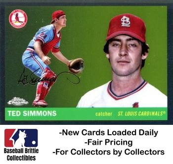 2025 Topps Chrome Platinum Ted Simmons #270 card