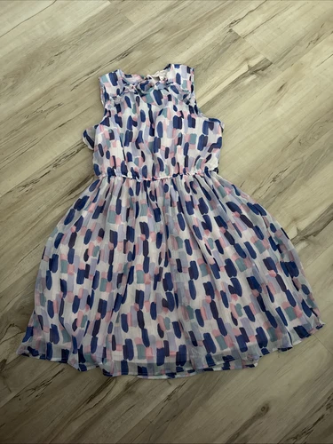 ABITO COLORATO BAMBINA KATE SPADE NEW YORK VIOLA ROSA METALLIZZATO TG 10