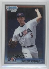2010 Bowman Chrome USA Stars Phil Pfeifer Phillip Pfeifer III #USA-13 5sb