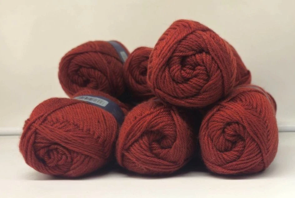 10 Jaeger Matchmaker Merino Double Knitting Yarn 100% Wool 50g Oxide Lot 7H1 - product detail image 2