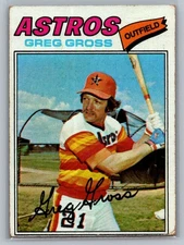 1977 Topps #614 Greg Gross