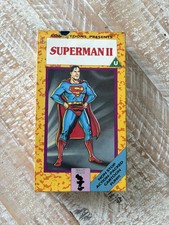 Superman 2 VHS Video Tape Collector