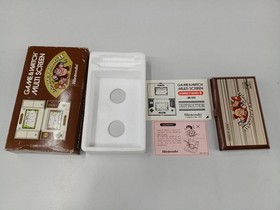 GAME WATCH Model Number North American Donkey Kong 2 JR 55 NINTENDO