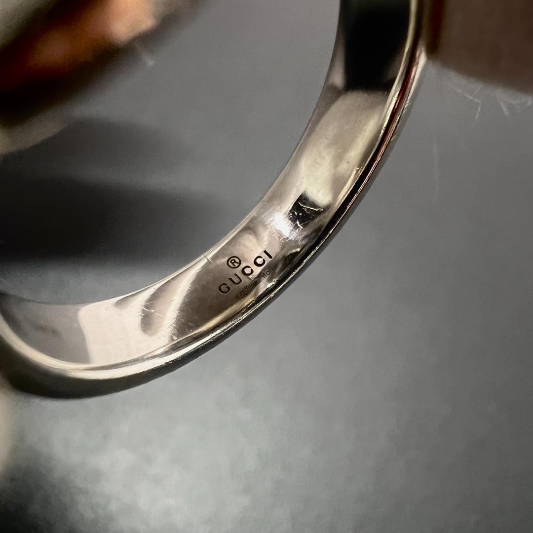 Gucci Interlocking Silver Ring 20 From Japan - image 6