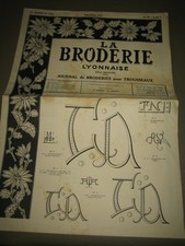 la broderie lyonnaise nummer 1318 Dez 1971