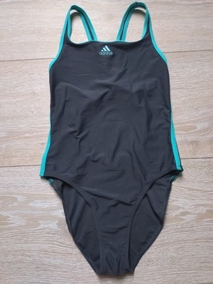 ADIDAS INFINITEX Badeanzug 3-STRIPES 42 SchwimmAnzug EINTEILER SchwimmerRÜCKEN 